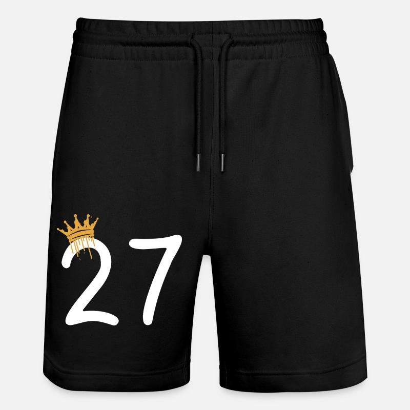 27 - Short de jogging bio TRAINER Stanley/Stella unisexe - noir