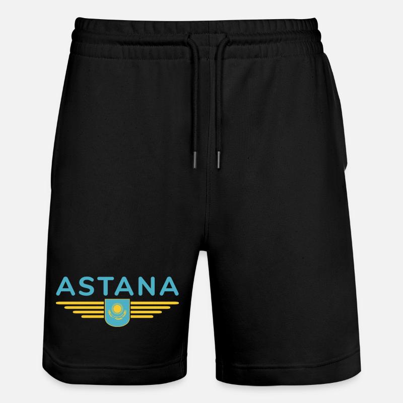 Astana Design – Modernité et tradition - Short de jogging bio TRAINER Stanley/Stella unisexe - noir