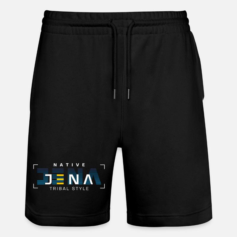 Jena Tribal Style Native - Stanley/Stella Trainer Unisex Organic Jogging Shorts - black