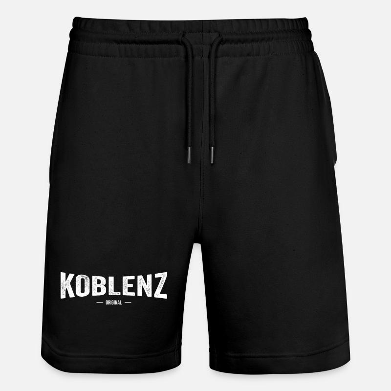 Koblenz Original - Stanley/Stella Unisex Bio Joggingshorts Trainer  - Schwarz