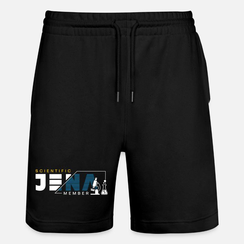 Membre scientifique d’Iéna - Short de jogging bio TRAINER Stanley/Stella unisexe - noir