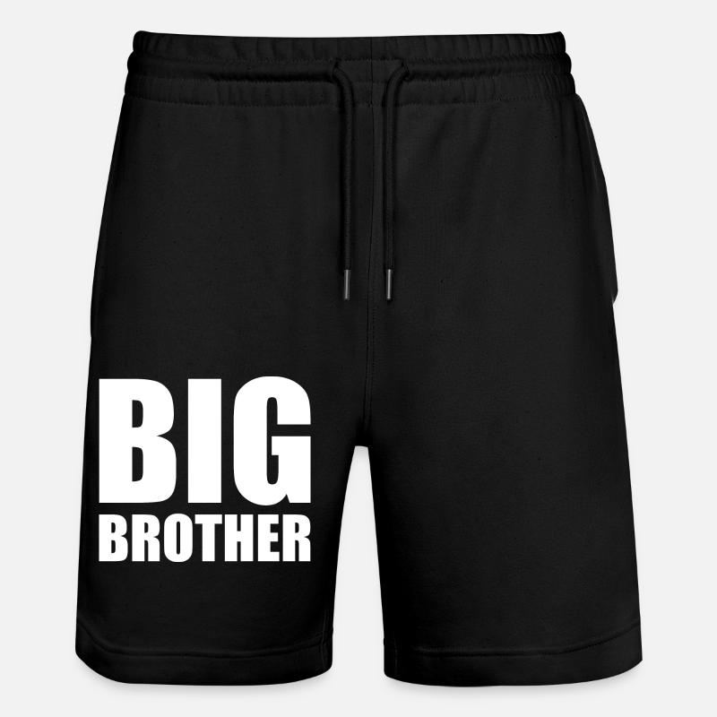 Big brother - Short de jogging bio TRAINER Stanley/Stella unisexe - noir
