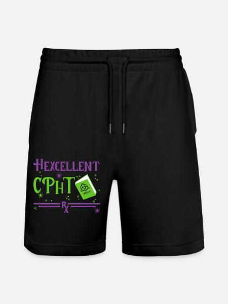 CPHT Halloween - Stanley/Stella Trainer Unisex Organic Jogging Shorts - black