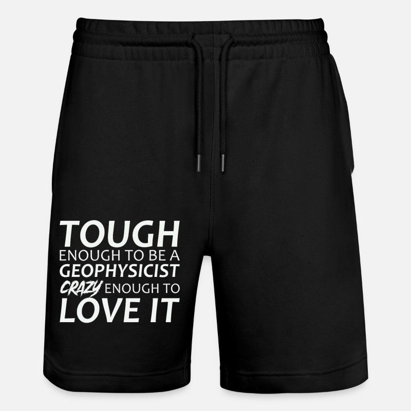 Géophysicien Crazy Geophysics - Short de jogging bio TRAINER Stanley/Stella unisexe - noir