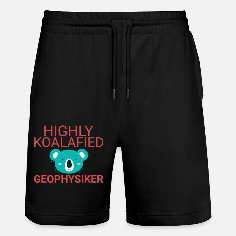 Géophysicien Koalafied Geophysics - Short de jogging bio TRAINER Stanley/Stella unisexe - noir