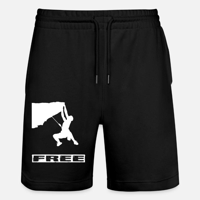 Escalade - Short de jogging bio TRAINER Stanley/Stella unisexe - noir