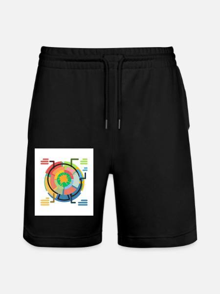 Cercle du monde - Short de jogging bio TRAINER Stanley/Stella unisexe - noir