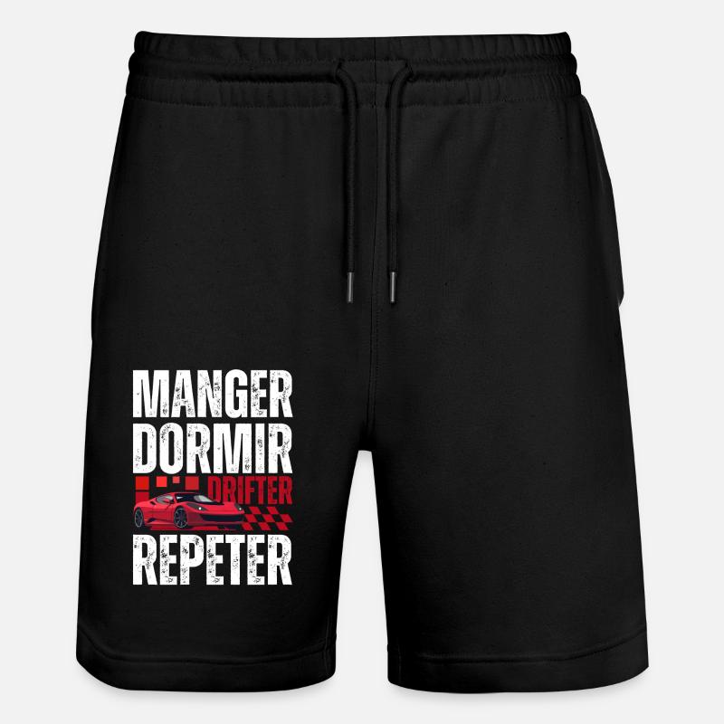 Drifter répéter - Short de jogging bio TRAINER Stanley/Stella unisexe - noir