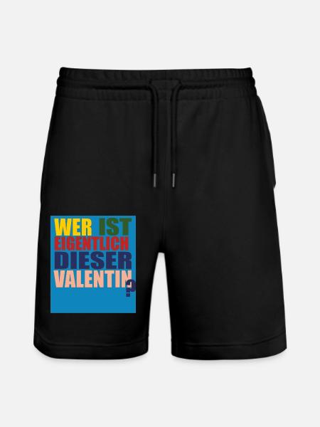 wer ist valentin - Stanley/Stella Unisex Bio Joggingshorts Trainer - Schwarz