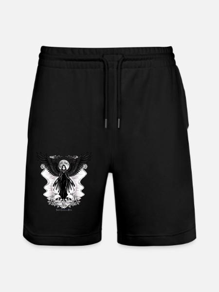 Engel der Dunkelheit - Stanley/Stella Unisex Bio Joggingshorts Trainer - Schwarz