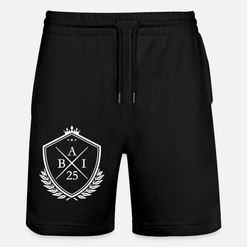 Abi 25 - Short de jogging bio TRAINER Stanley/Stella unisexe - noir