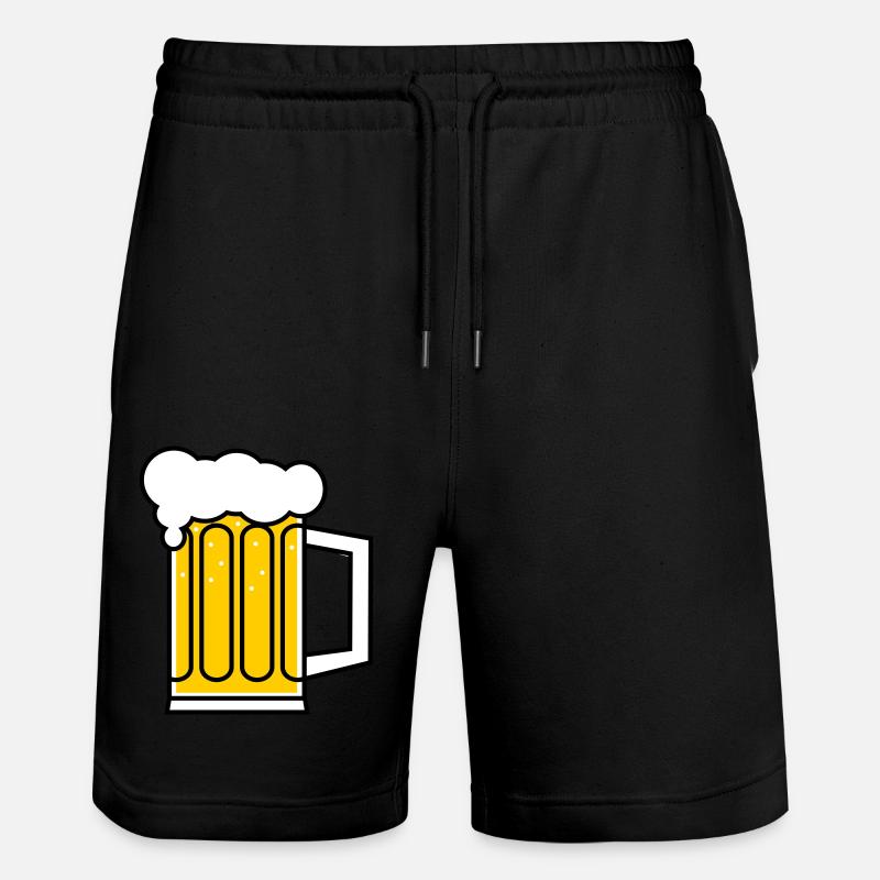 Brancard - Short de jogging bio TRAINER Stanley/Stella unisexe - noir