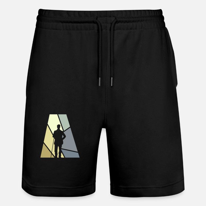 Billard Billard Boule Billard - Short de jogging bio TRAINER Stanley/Stella unisexe - noir