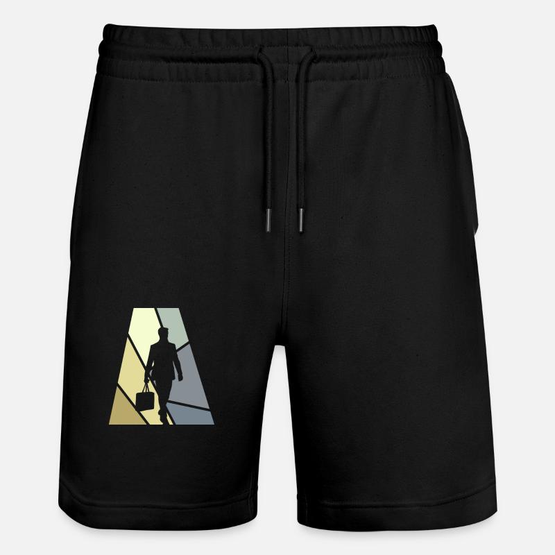 Banquier Banques Banquier - Short de jogging bio TRAINER Stanley/Stella unisexe - noir