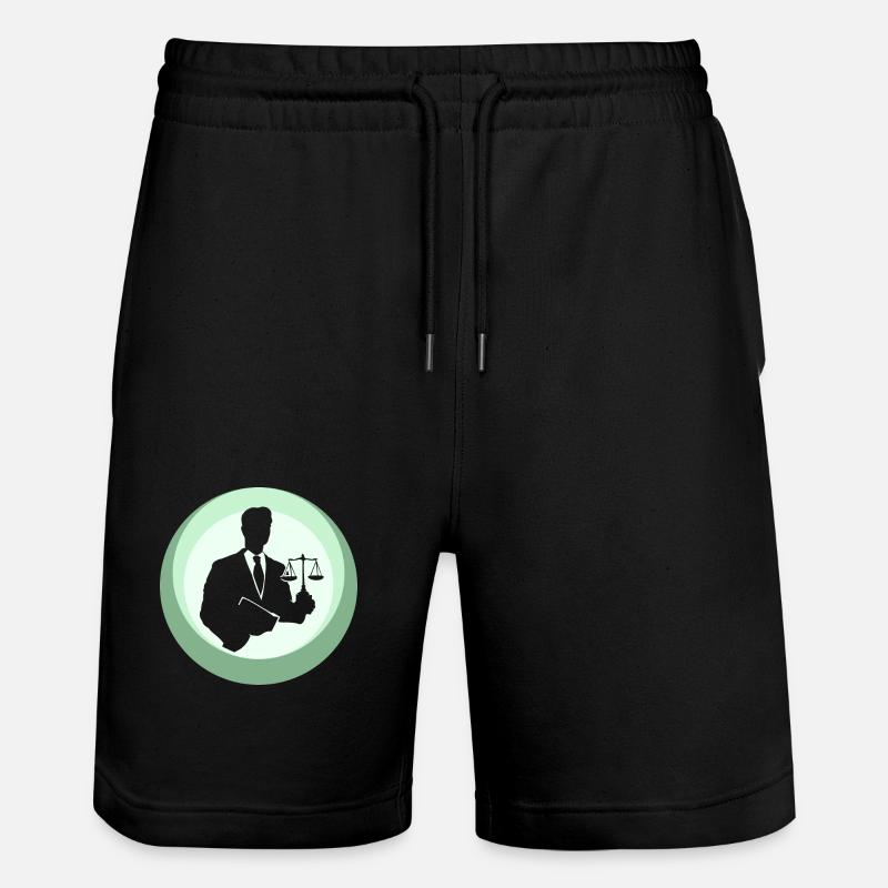 Avocat Richter Assurances - Short de jogging bio TRAINER Stanley/Stella unisexe - noir