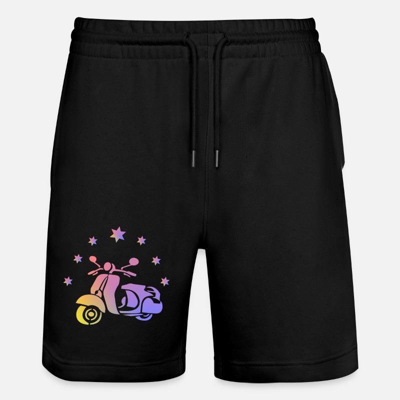 Scooter rétro - Short de jogging bio TRAINER Stanley/Stella unisexe - noir