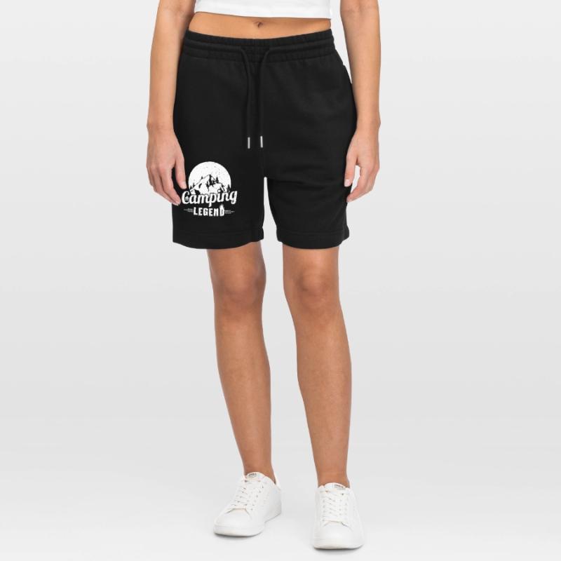 Mountain Camping Legend Design Stanley/Stella Trainer Unisex Organic Jogging Shorts