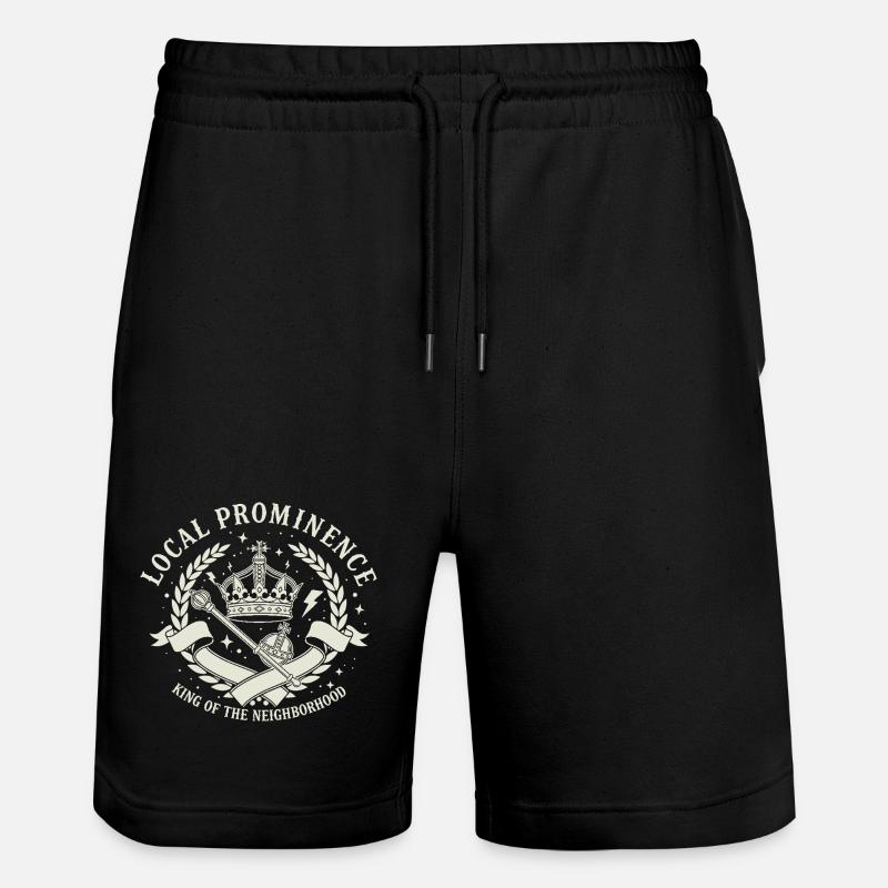 Roi du quartier - Short de jogging bio TRAINER Stanley/Stella unisexe - noir