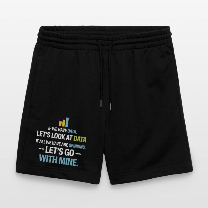 Let's Look At Data - Data Science Statistics Data Stanley/Stella Trainer Unisex Organic Jogging Shorts
