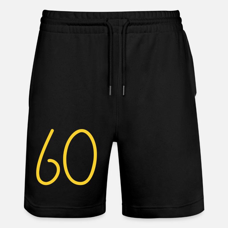 60 - Short de jogging bio TRAINER Stanley/Stella unisexe - noir