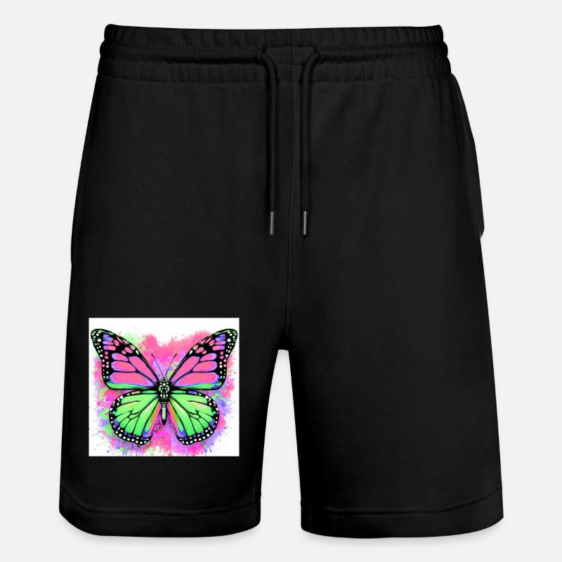 papillon - Short de jogging bio TRAINER Stanley/Stella unisexe - noir