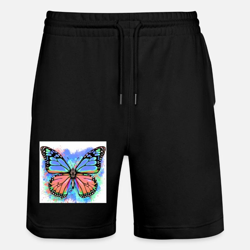 papillon - Short de jogging bio TRAINER Stanley/Stella unisexe - noir