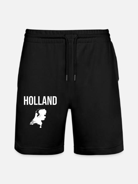 Pays forme Hollande - Short de jogging bio TRAINER Stanley/Stella unisexe - noir