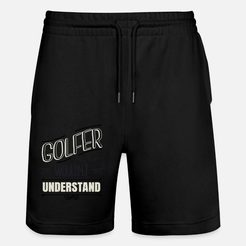birthday present backend developer - Stanley/Stella Trainer Unisex Organic Jogging Shorts - black