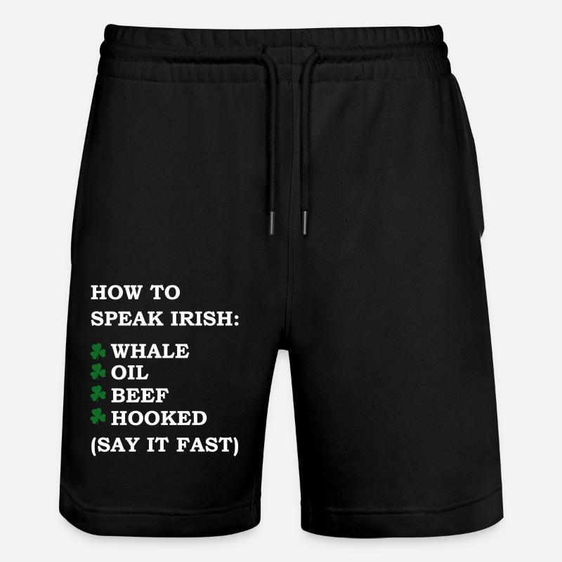 Dancing Dance Music - Stanley/Stella Trainer Unisex Organic Jogging Shorts - black