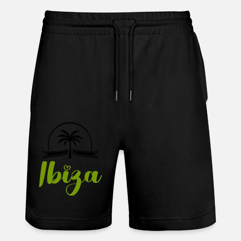 Ibiza - Short de jogging bio TRAINER Stanley/Stella unisexe - noir