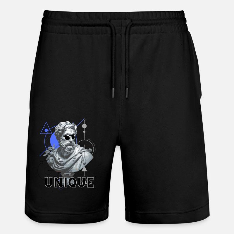 Sois Unique - Short de jogging bio TRAINER Stanley/Stella unisexe - noir