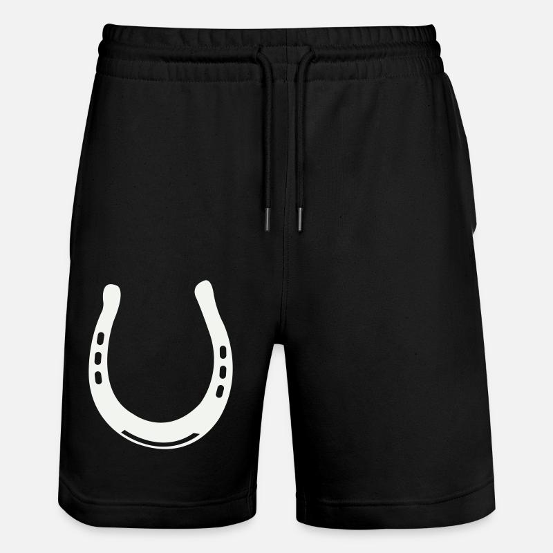 fer à cheval - Short de jogging bio TRAINER Stanley/Stella unisexe - noir