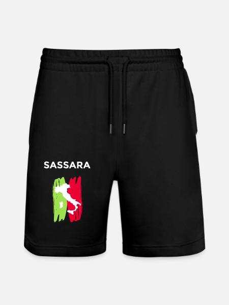 Sassara - Stanley/Stella Trainer Unisex Organic Jogging Shorts - black
