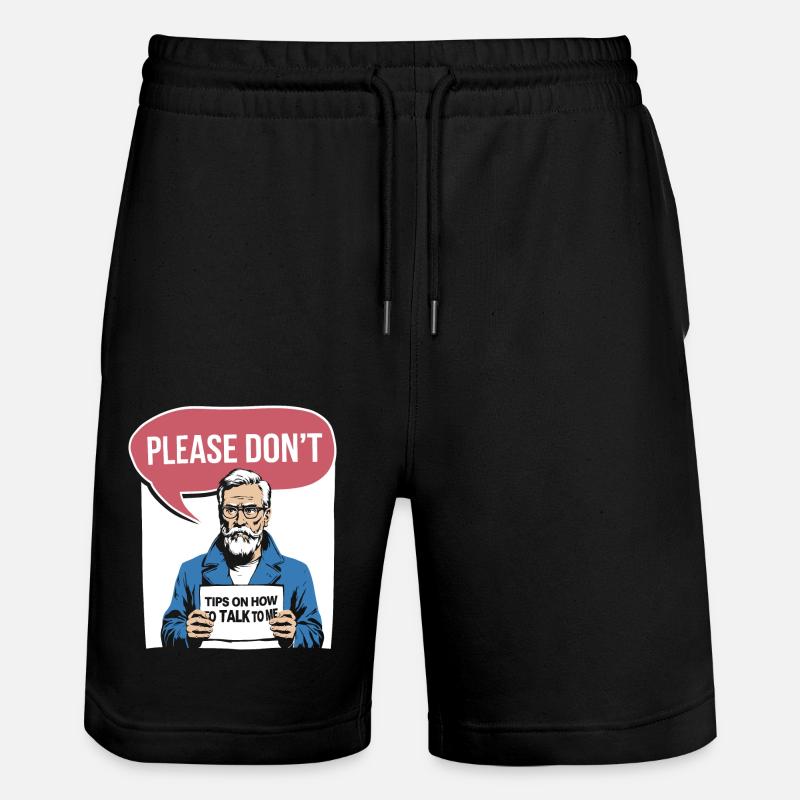 Silencieux et introverti - Short de jogging bio TRAINER Stanley/Stella unisexe - noir