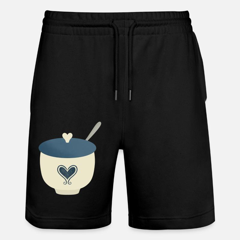 sucrier - Short de jogging bio TRAINER Stanley/Stella unisexe - noir