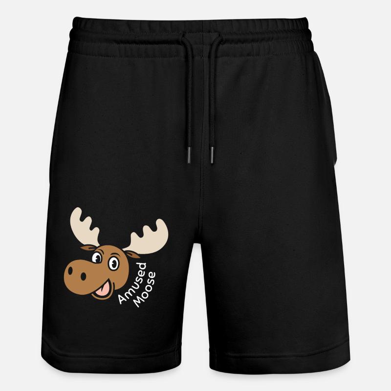 Orignal amusé - Short de jogging bio TRAINER Stanley/Stella unisexe - noir