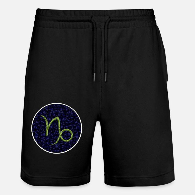 Capricorne - Short de jogging bio TRAINER Stanley/Stella unisexe - noir