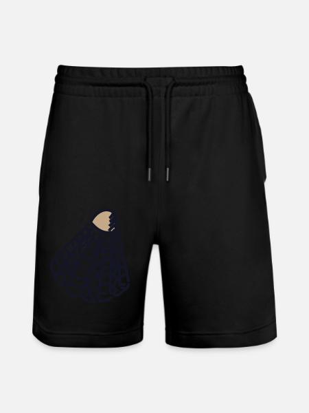 Ballsport - Stanley/Stella Unisex Bio Joggingshorts Trainer - Schwarz