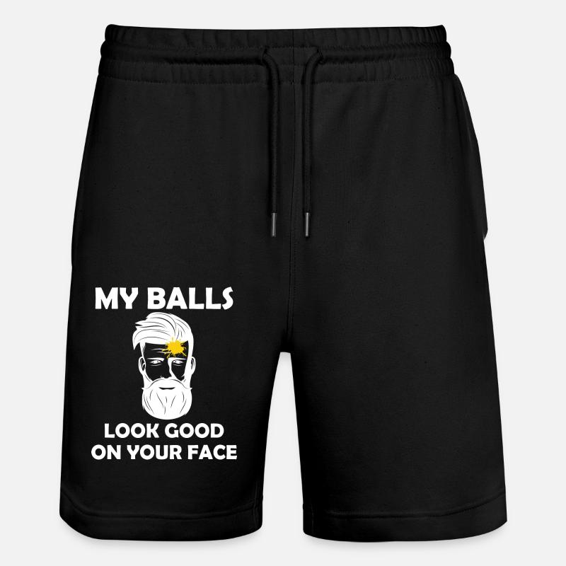 Paintball Airsoft - Short de jogging bio TRAINER Stanley/Stella unisexe - noir