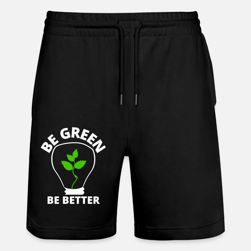 Soyez vert, soyez meilleur - Short de jogging bio TRAINER Stanley/Stella unisexe - noir