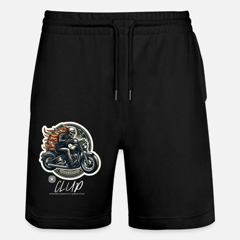 Club de motards - Short de jogging bio TRAINER Stanley/Stella unisexe - noir