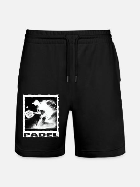 Padel - Stanley/Stella Trainer Unisex Organic Jogging Shorts - black
