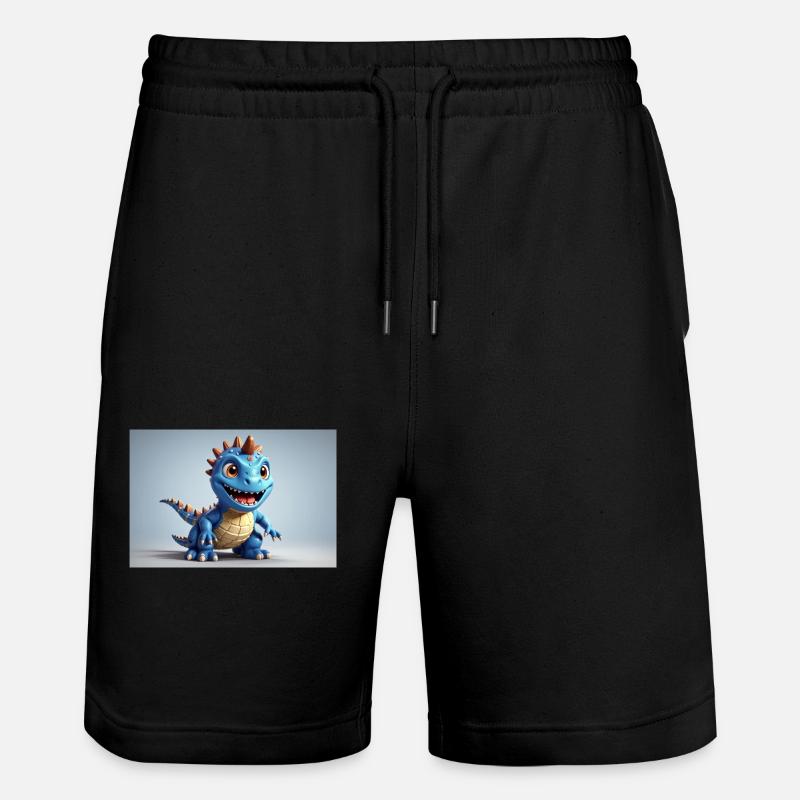 Monstre 6 - Short de jogging bio TRAINER Stanley/Stella unisexe - noir