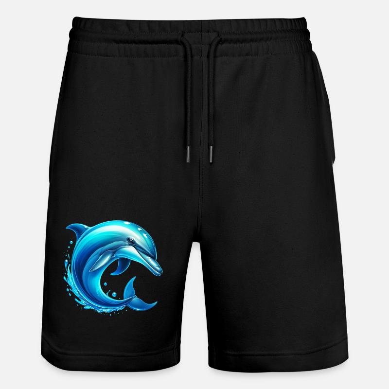 Dauphin - Short de jogging bio TRAINER Stanley/Stella unisexe - noir