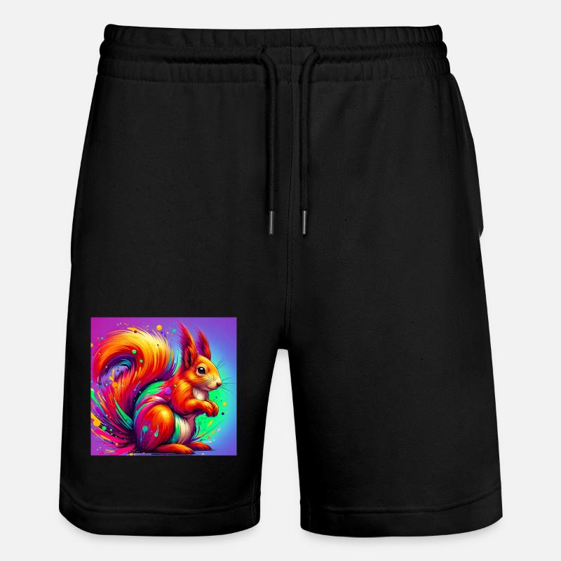 écureuil - Short de jogging bio TRAINER Stanley/Stella unisexe - noir