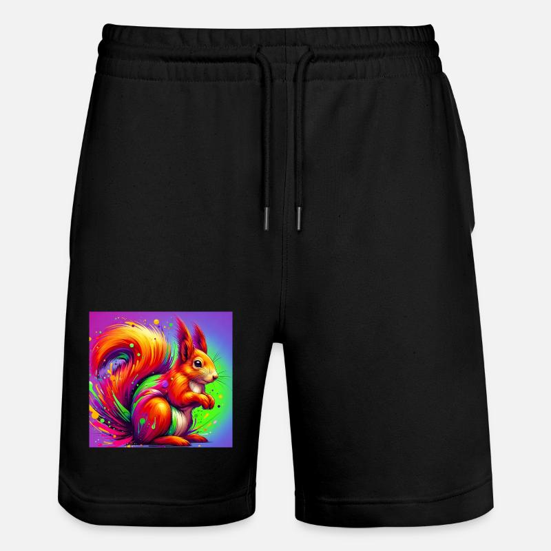 écureuil - Short de jogging bio TRAINER Stanley/Stella unisexe - noir