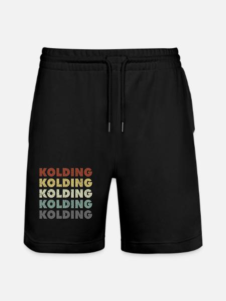 Kolding - Denmark - Denmark - Scandinavia - Stanley/Stella Trainer Unisex Organic Jogging Shorts - black