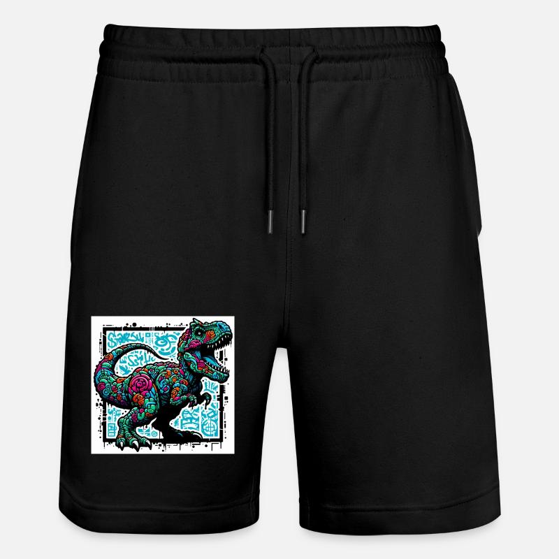 dinosaure - Short de jogging bio TRAINER Stanley/Stella unisexe - noir