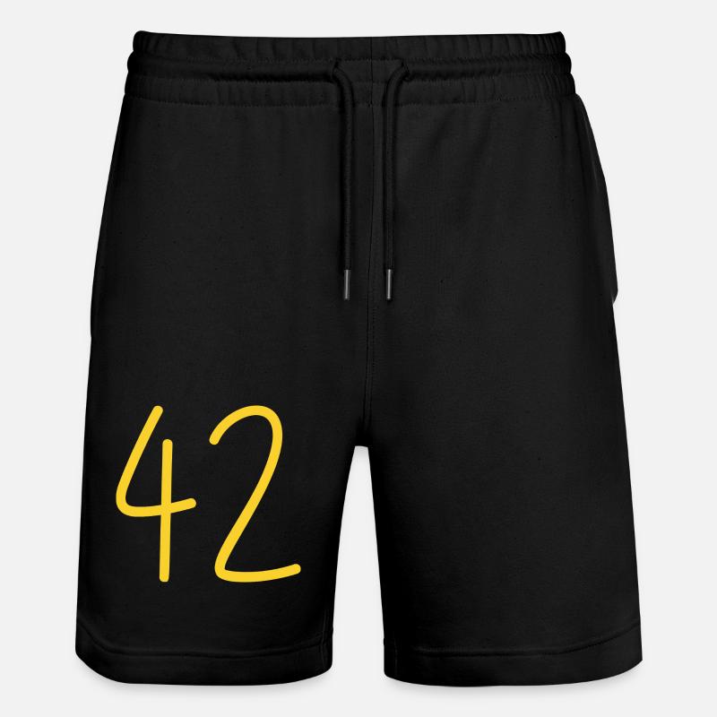 42 - Short de jogging bio TRAINER Stanley/Stella unisexe - noir