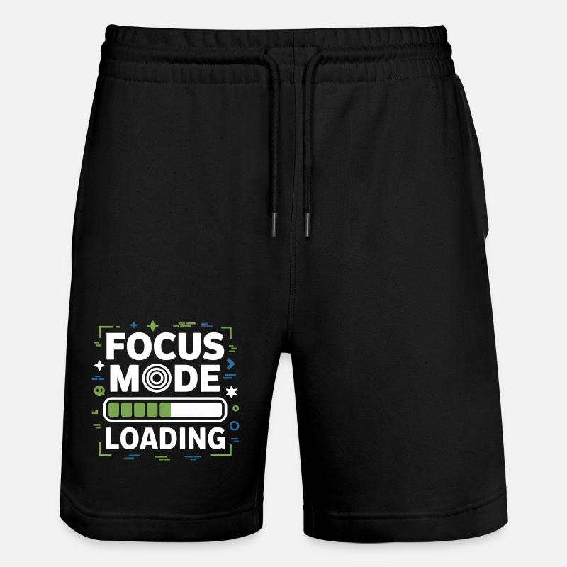 Mode Focus Chargement du TDAH Chaos - Short de jogging bio TRAINER Stanley/Stella unisexe - noir